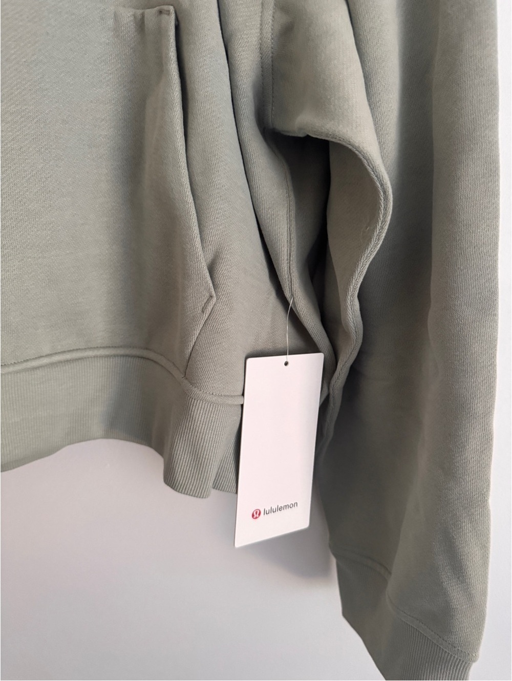 🆕💚 Lululemon Steady State Oversized Hoodie - Fog Green - Picture 9 of 9